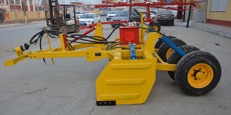 Tractor Mounted Laser Leveler